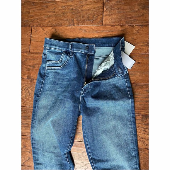 🎸✨NWT MOTHER 💫🎸Stash Swooner Ankle Fray in Chick Flick✨🎸 - Picture 2 of 12